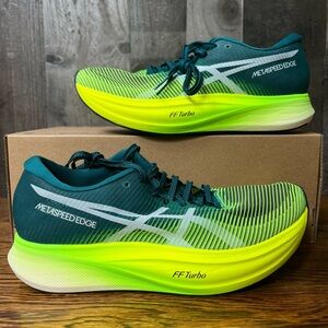 Asics Metaspeed Edge+ Running Shoes Velvet Pine Green 1013A116-300 Size